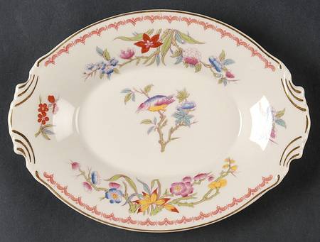 Bombay (Gold Trim) Underplate for Gravy Boat
