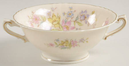 Briarcliff Footed Cream Soup Bowl