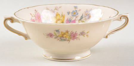 Briarcliff Footed Cream Soup Bowl