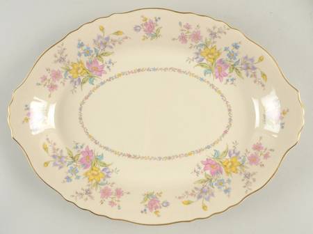 Briarcliff 14" Oval Serving Platter by Syracuse