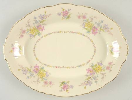 Briarcliff 12" Oval Serving Platter by Syracuse
