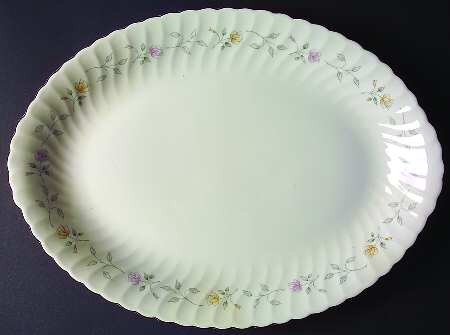 Brae Loch 16" Oval Serving Platter