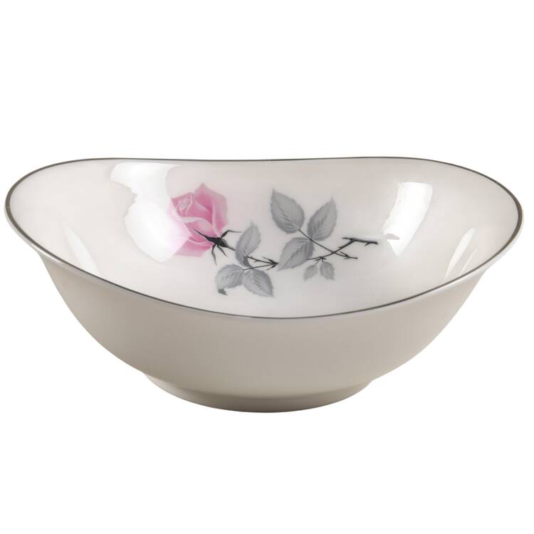 Bridal Rose 8" Oval Vegetable Bowl