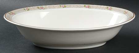 Briar Rose 10" Oval Vegetable Bowl