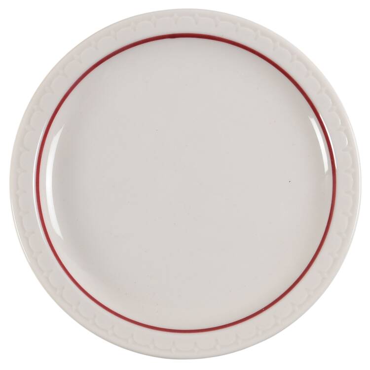 Cardinal Lines Salad Plate