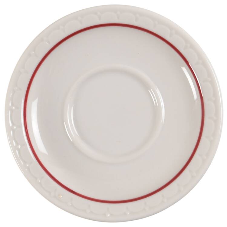 Cardinal Lines Saucer