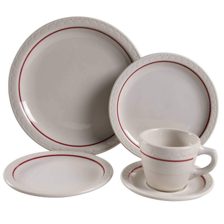 Cardinal Lines 5 Piece Place Setting