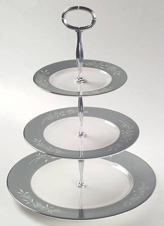 Candlelight 13 7/8"-14 1/4" 3-Tiered Serving Tray(DP,SP,BB) HC