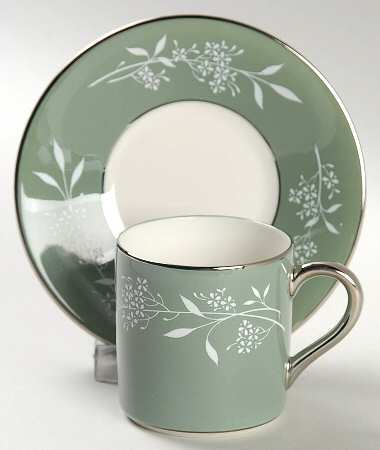 Candlelight Flat Demitasse Cup & Saucer Set