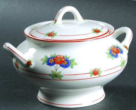 Canterbury Sugar Bowl & Lid