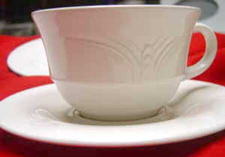 Cafe Royal Flat Cup & Saucer Set