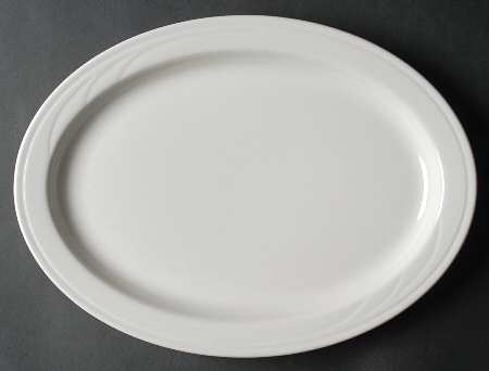 Cascade 13" Oval Serving Platter