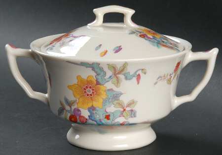 Cathay (No Trim) Sugar Bowl & Lid