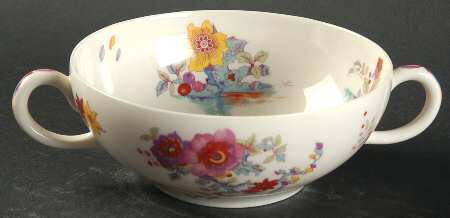 Cathay (No Trim) Flat Cream Soup Bowl