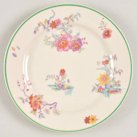 Cathay (Green Trim) Bread & Butter Plate
