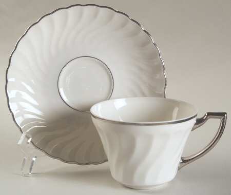 Charm Flat Cup & Saucer Set
