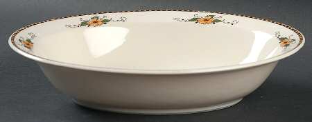 Chiquita 8" Oval Vegetable Bowl