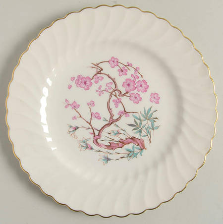 China Spring Salad Plate