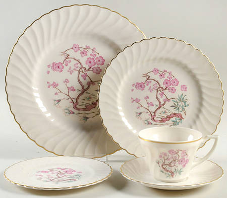 China Spring 5 Piece Place Setting