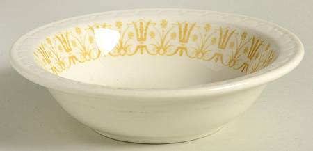 Classic Bronze Rim Cereal Bowl