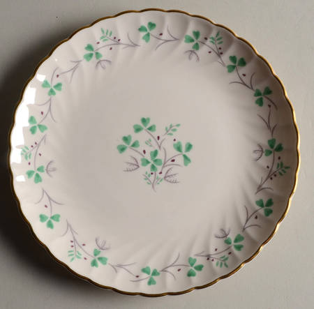 Clover Coupe Salad Plate