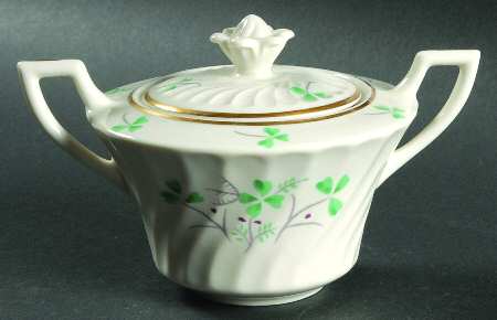 Clover Sugar Bowl & Lid