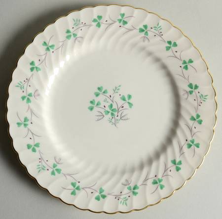 Clover Luncheon Plate