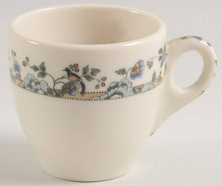 Cloisonne Flat Demitasse Cup