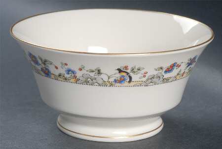 Cloisonne Cranberry Bowl