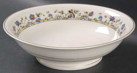 Cloisonne 8" Round Vegetable Bowl