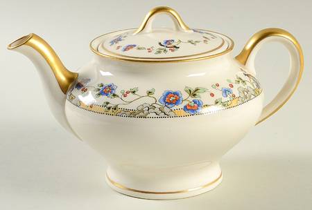 Cloisonne Teapot & Lid