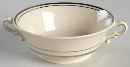Columbia Footed Cream Soup Bowl