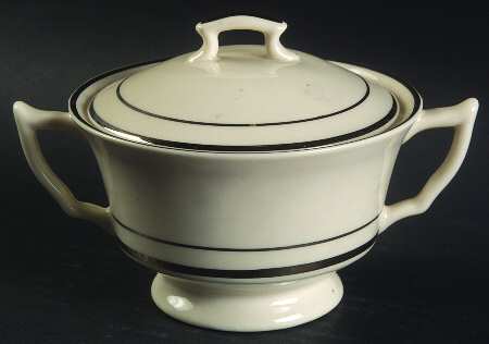 Columbia Sugar Bowl & Lid