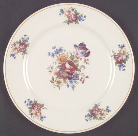 Colonial (Restaurant, Old Ivory) Dinner Plate