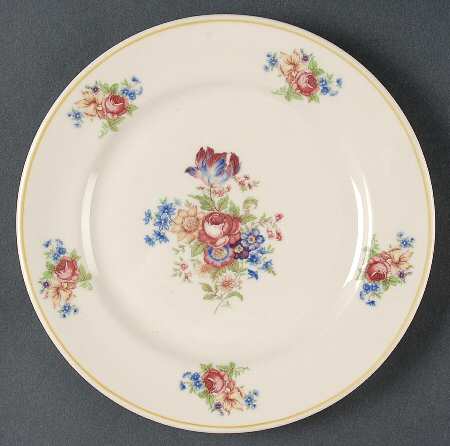 Colonial (Restaurant, Old Ivory) Salad Plate