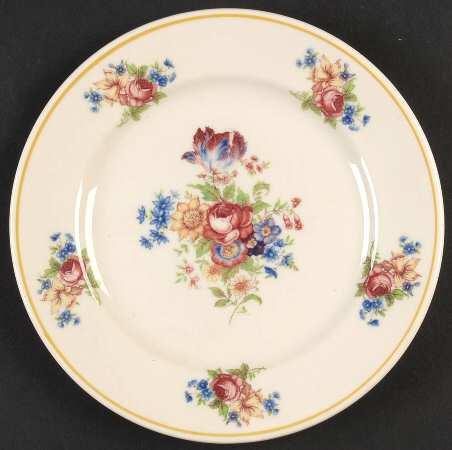Colonial (Restaurant, Old Ivory) Dessert/Pie Plate