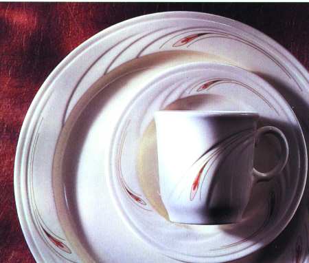 Compton Flat Cup & Saucer Set