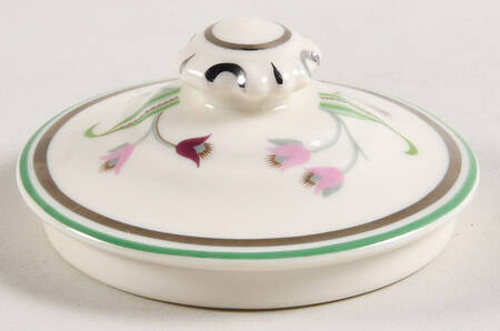 Coralbel (Virginia Shape, Platinum Trim) Lid for Sugar Bowl