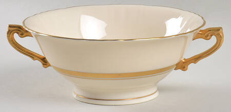 Cornwall Footed Cream Soup Bowl