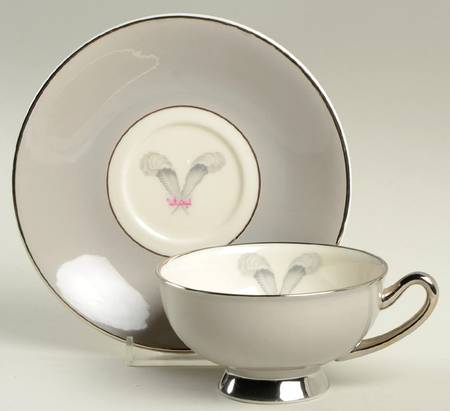 Coronet Footed Cup & Saucer Set