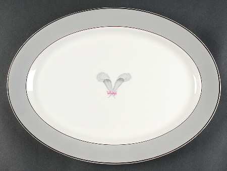 Coronet 16" Oval Serving Platter by Syracuse
