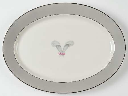 Coronet 14" Oval Serving Platter by Syracuse