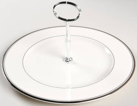 Countess Round Serving Plate with Center Handle (Dp) Hc