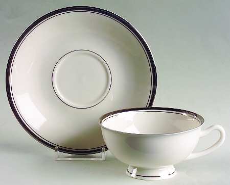 Countess Footed Cup & Saucer Set