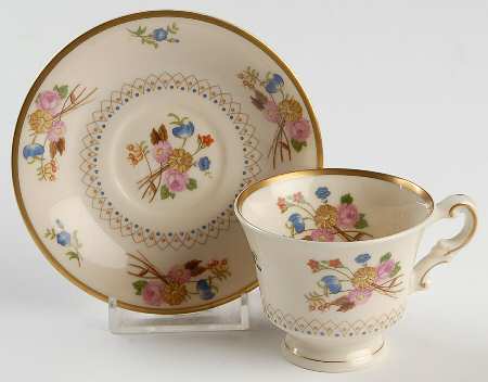 Coventry Footed Demitasse Cup & Saucer Set