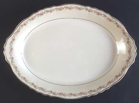 Cynthia 16" Oval Serving Platter