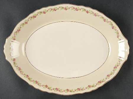Cynthia 14" Oval Serving Platter