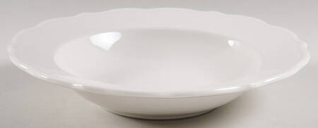 Dawn (Restaurant, All White) Rim Soup Bowl