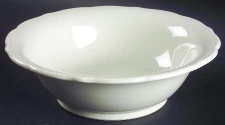 Dawn (Restaurant, All White) 9" Round Vegetable Bowl