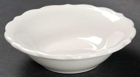 Dawn (Restaurant, All White) Fruit/Dessert (Sauce) Bowl